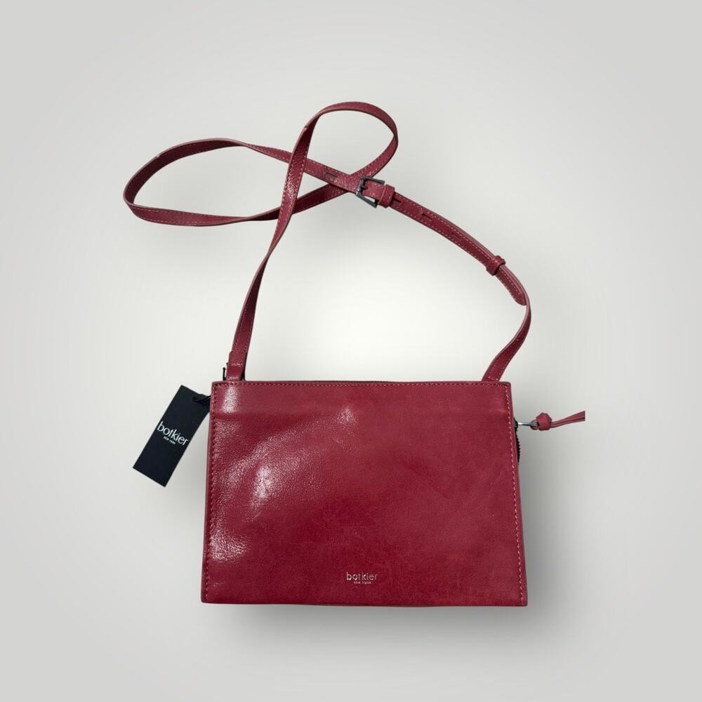 NWT $228.00 Botkier NY Leather Warren City Crossbody Handbag - Picture 2 of 14